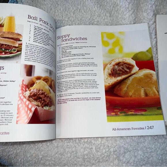 2 Sandra Lee Semi Homemade Cookbooks Soft Covers Food Network - Picture 7 of 10